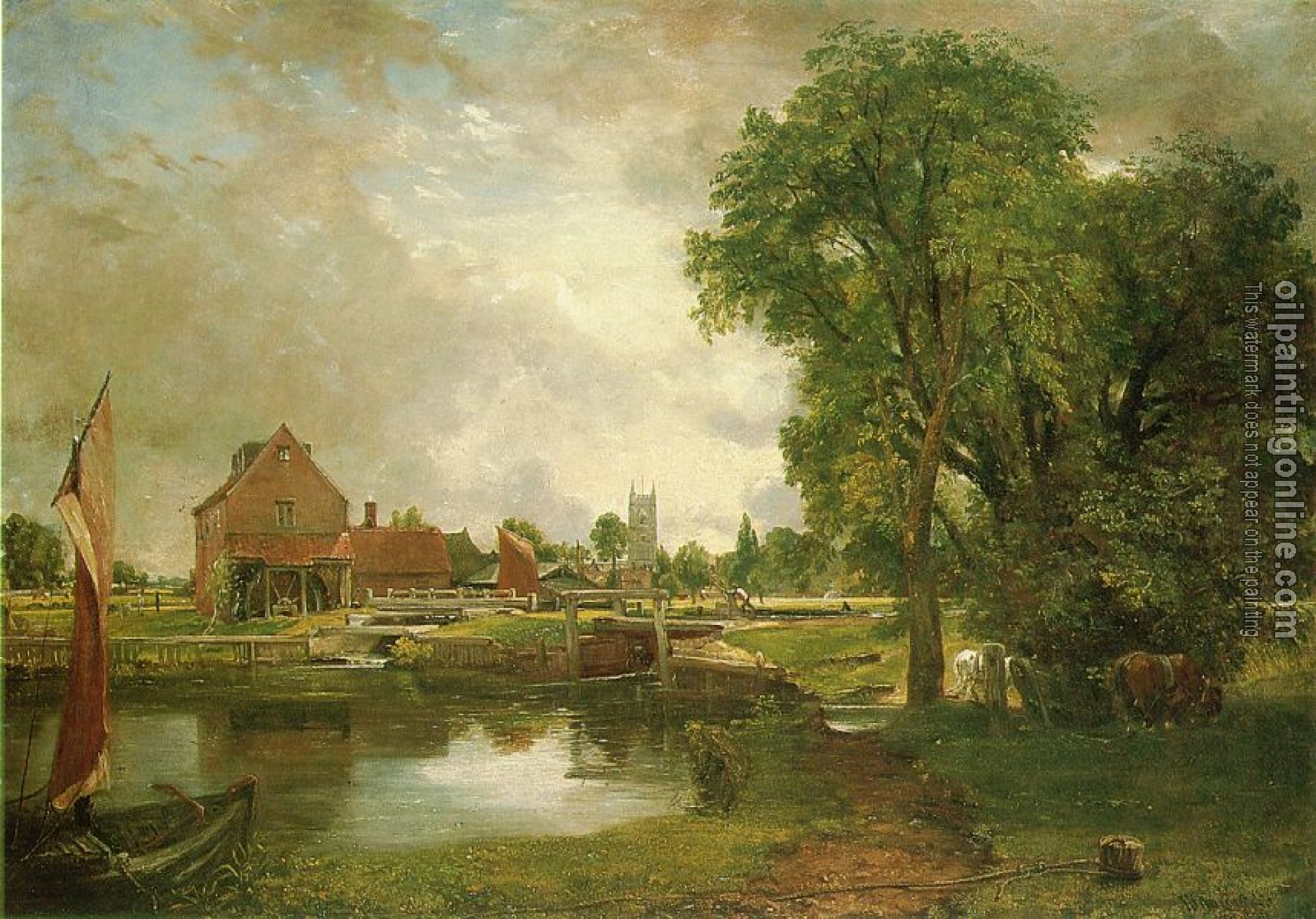 Constable, John - Constable, John oil painting